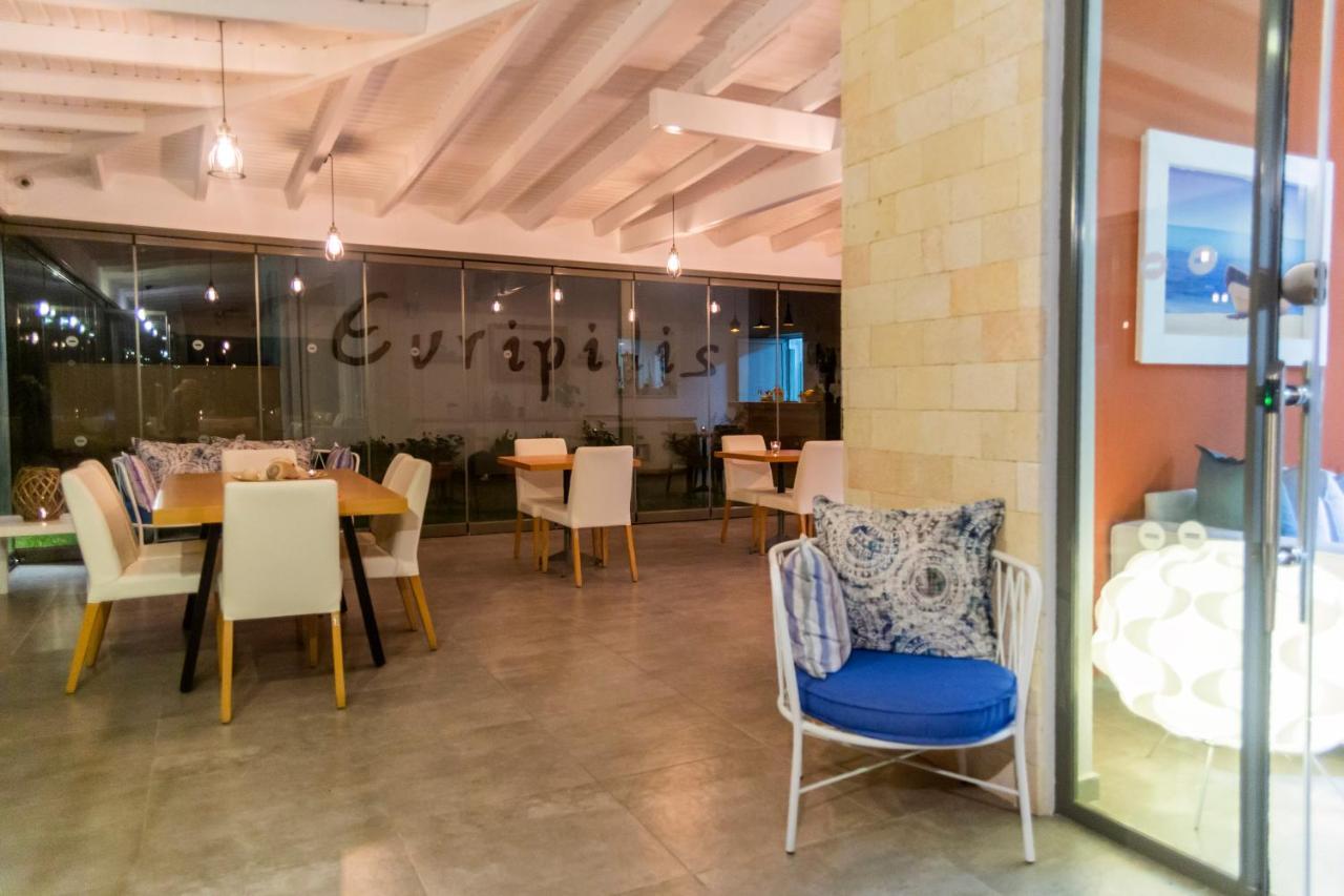 Evripidis Hotel Áfitosz Kültér fotó
