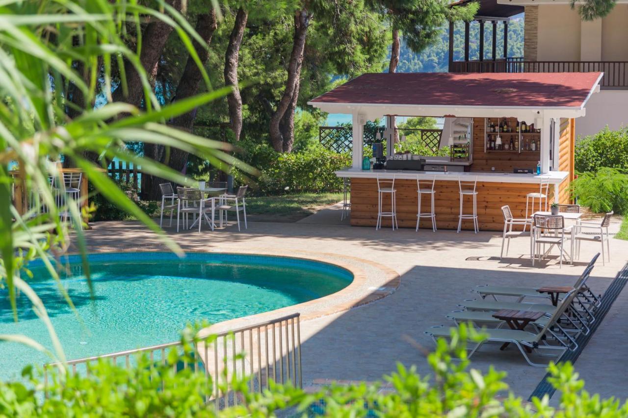 Evripidis Hotel Áfitosz Kültér fotó