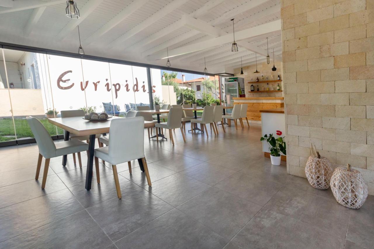 Evripidis Hotel Áfitosz Kültér fotó